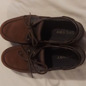 Sperry topsider brown size 11M men's deck shoes
